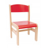[Drevená stolička Extra BUK červená - 26 cm]