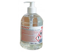 Dezinfekcia rúk a pokožky Manox, 500 ml s pumpičkou