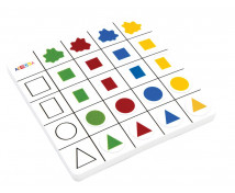 Penové logické tabuľky - Farby a tvary 2