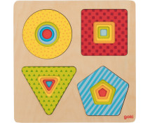 Vrstvové puzzle - Farebné tvary