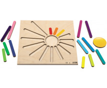 Vladacie puzzle - Dúhové lúče