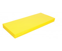 Matrac - ležadlo - nepremokavé - žlté - 135 cm