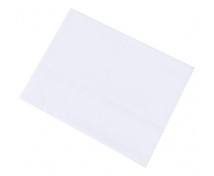 Obliečka na vankúš IDEAL - Jednofarebná biela- gombíkové zapínanie