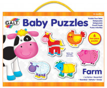 Puzzle pre najmenších - Zvieratká na farme
