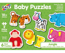Puzzle pre najmenších - Zvieratká v džungli