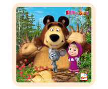 Puzzle pre najmenších - Máša a medveď 2
