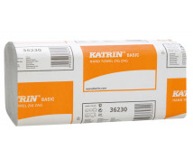 Skladané uteráky Katrin Basic ZZ, prírodné, 250 ks
