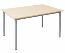 [Kancelársky stôl s kovovými nohami, 120 x 80 cm V]