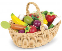 Ovocie a zelenina v košíku. 24 ks