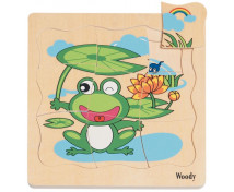 Vrstvové puzzle - Vývoj žaby