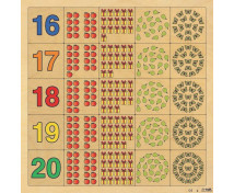 Lotto - Počítanie od 16 - 20