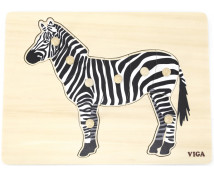 Vkladacie puzzle - Zebra