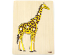 Vkladacie puzzle - Žirafa