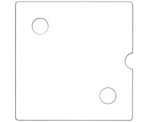 Dvierka Numeric 2 - biele