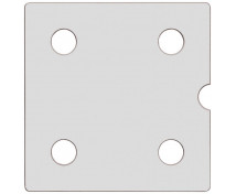 Dvierka Numeric 4 - sivé