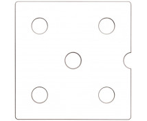 Dvierka Numeric 5 - biele