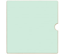 Dvierka Numeric - pastelové zelené