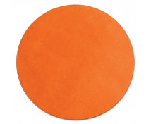 [Jednofarebný koberec priem. 2,5 m - Oranžový]