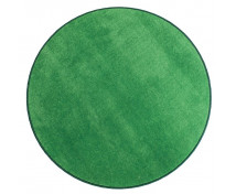 Jednofarebný koberec priem. 2,5 m - Zelený