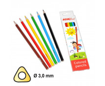 Farebné ceruzky Nomiland, 6 ks