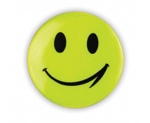 Reflexná samolepka - Smile, žltá