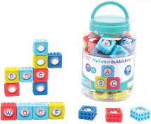 Senzorická stavebnica BubbleBrix - Abeceda
