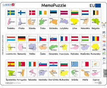 Puzzle - Európske štáty a vlajky