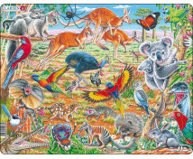 Puzzle - Zvieratá v Austrálii