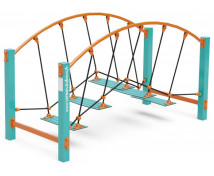 Detské ihrisko - Oblúkový balančný most