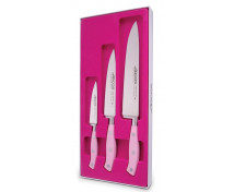 Súprava nožov Arcos Pink, 3-dielna