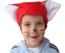 Kostýmové čiapky 2 - Líška