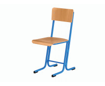 Školská stolička LEKTOR  - modrá, veľ. 4