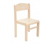 Drevená stolička JAVOR natural 31 cm