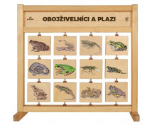 Stolová tabuľa poznávania - Obojživelníky a plazy CZ