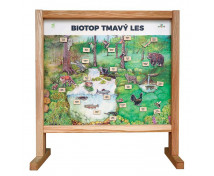 Stolný biotop s magnetmi - Tmavý les SK