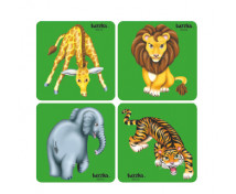 Sada puzzle - zvieratá z Afriky