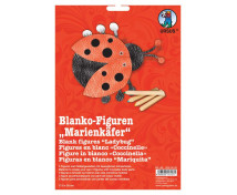 Papierové figúrky - Lienka