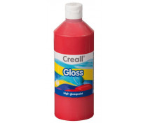 Farba vys.lesklá - červená 500 ml