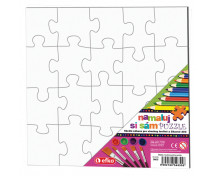 Namaluj si vlasní puzzle - Čtverec