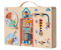 Lilliputiens - Activity Board - obliekame sa podľa počasia - líška Alice