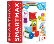 SmartMax - Moja prvá magnetická stavebnica s autom 2v1