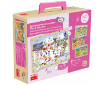 Sada objavných puzzle - 4 Ročné obdobia