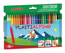 ALPINO voskovky PlastiAlpino, 24 ks