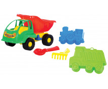 Nákladné auto s príslušenstvom do piesku, set č. 49