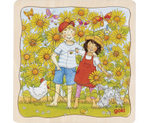 Puzzle - Slnečnicové pole