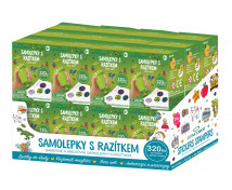 Samolepky s razítkom - Dino svet