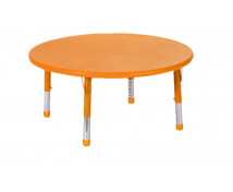 Plast.doska okrúhla oranžová