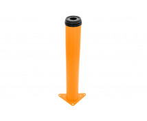 Sada nôh na plastové stoly oranžové - výška 52 cm