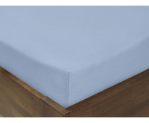 Napínacie prestieradlo JERSEY, 140 x 70 cm, svetlomodré