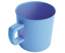Melamínový hrnček, 240 ml, modrý